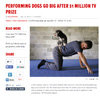 PERFORMING DOGS GO BIG AFTER $1 MILLION TV PRIZE