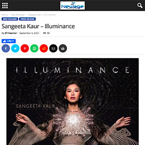 Sangeeta Kaur – Illuminance - Review by New Age Music Guide